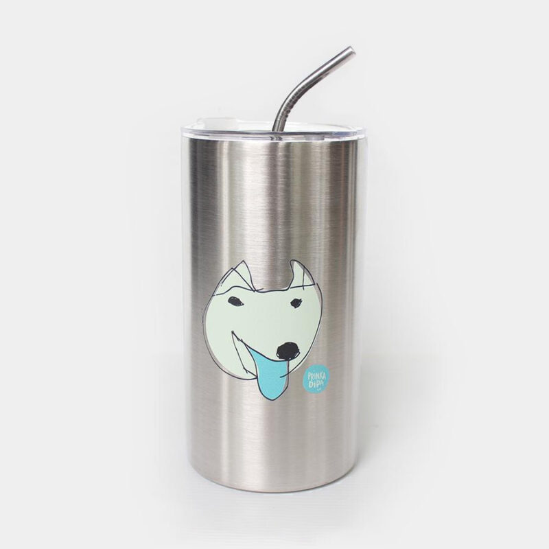 Stainless Steel Straw Tumbler - Sam